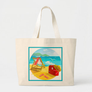 Jumbo Beach Tote Bag