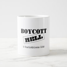 JUMBO COFFEE MUCH : BOYCOTT HELL 