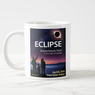 Jumbo Coffee Mug for April 8, 2024 Solar Eclipse