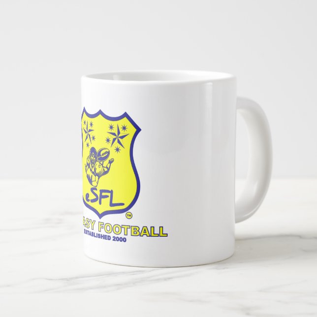 Jumbo eSFL Shield Mug (Front Right)