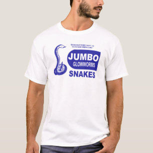 Jumbo Glowworm Fourth of July Snake Fireworks T-Shirt