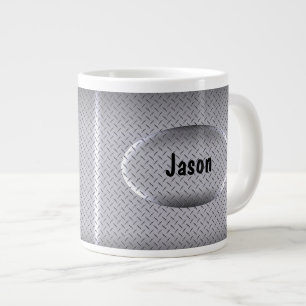 Jumbo Guys Monogram Coffee Mugs