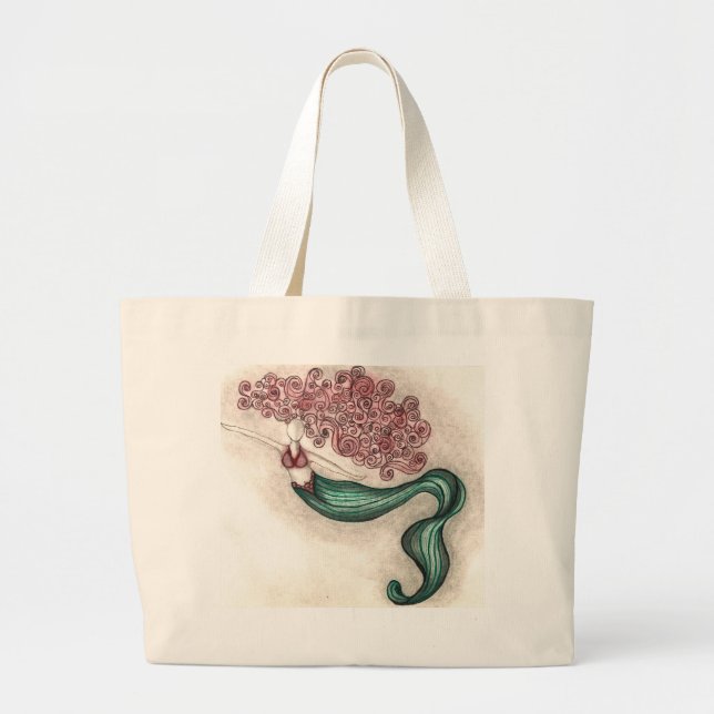 Jumbo Mermaid Tote (Front)