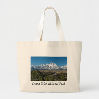 Jumbo Mountain Tote- Grand Teton National Park Large Tote Bag