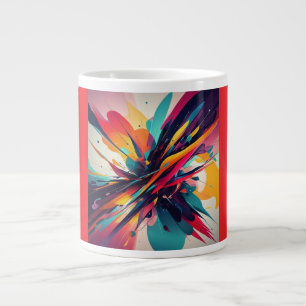 Jumbo Mug, 20oz (Colour Blast-2) Large Coffee Mug