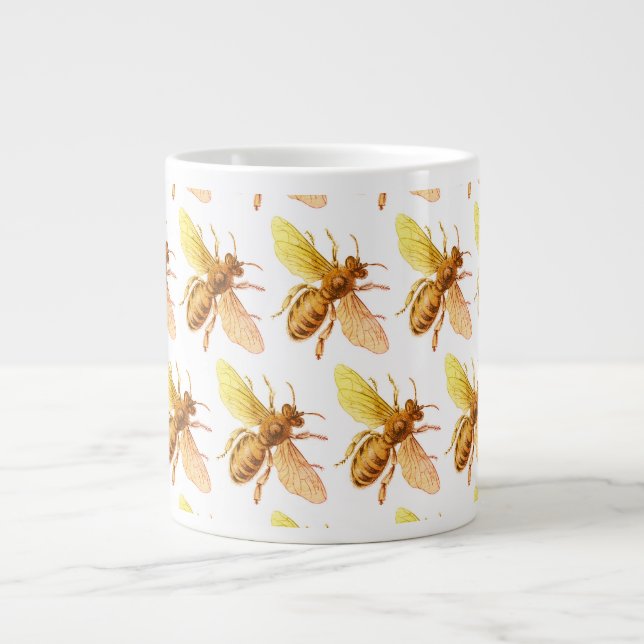 Jumbo Mug BEE PATTERN (Front)