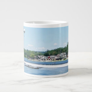 Jumbo Mug - Boat House Row in Philadelphia