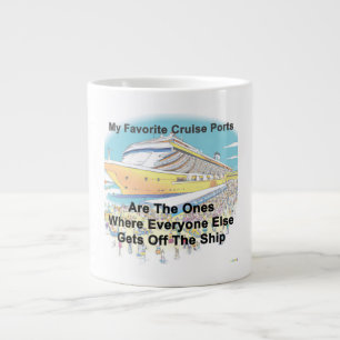 JUMBO MUG - My Favourite Cruise Ports