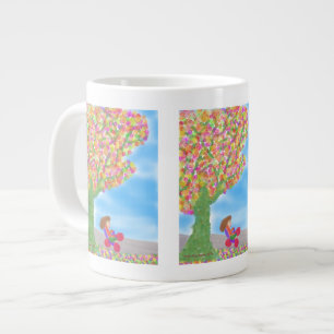 Jumbo Mug Tricycle Under a Magical Tree