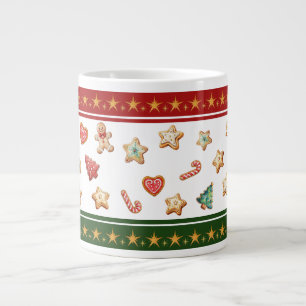 Jumbo Mug with Christmas Cookies