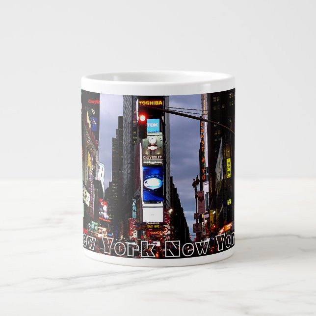 Jumbo New York Coffee Mug NYC Personalised Cup (Front)