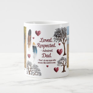 Jumbo Personalized Mug for Dad