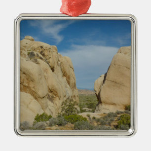 Jumbo Rocks at Joshua Tree National Park Metal Tree Decoration