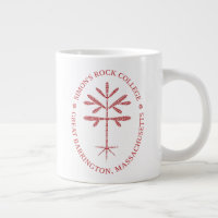 Jumbo Simon's Rock Seal Mug in Red