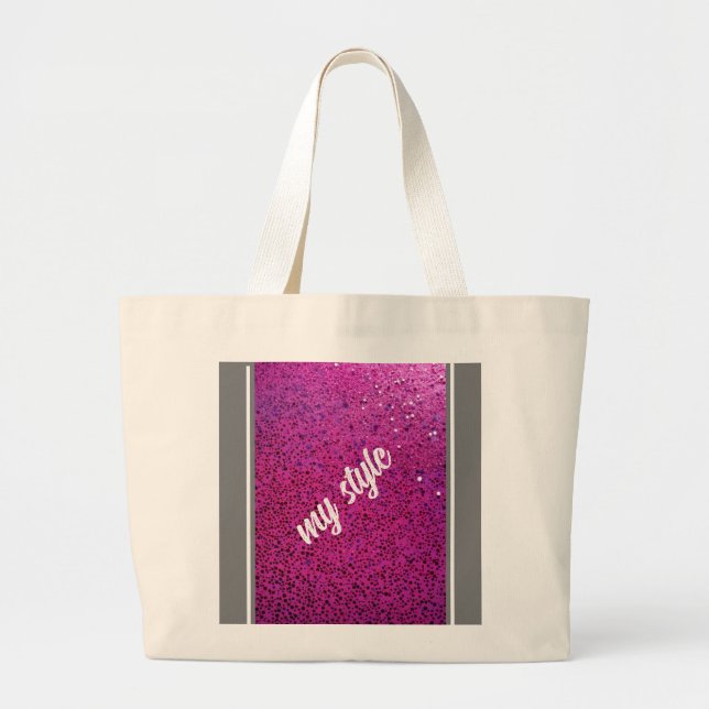 Jumbo stylish Tote  bag (Front)