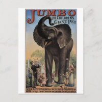 Jumbo The Giant Elephant Retro Theatre