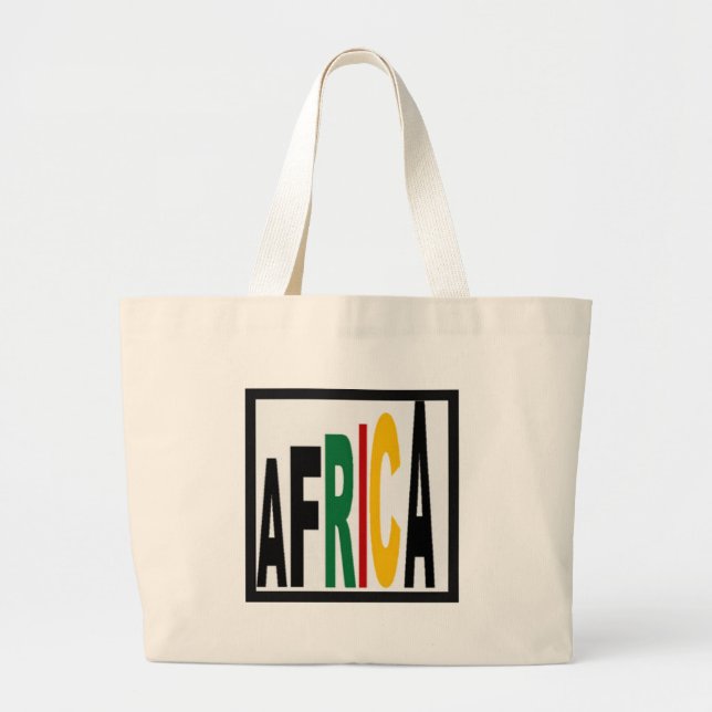 Jumbo Tote  AFRICA  (Front)