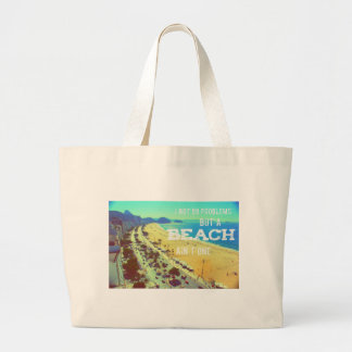 Jumbo Tote Bag - 99 problems but a beach ain't one