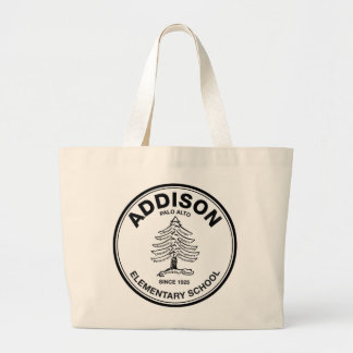 Jumbo Tote Bag, Black Logo