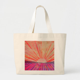 Jumbo Tote Bag with Artwork titled "Daybreak" 