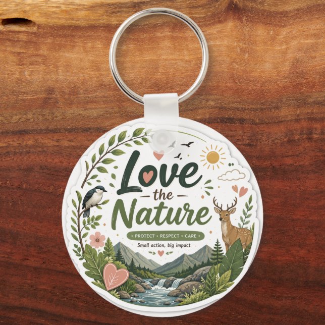 Jumbo Tote Key Ring (Front)