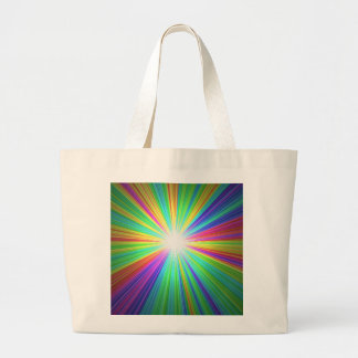 Jumbo Tote rainbow bag by highsaltire