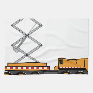 Jumbo Truck lift Tea Towel