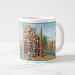 Jumbo Vancouver Coffee Mug Stanley Park Art Cup