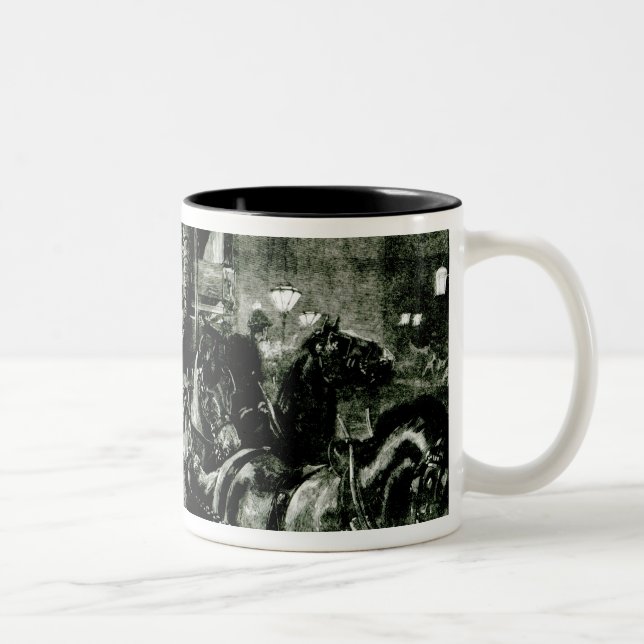 Jumbo's Journey to the Docks Two-Tone Coffee Mug (Right)