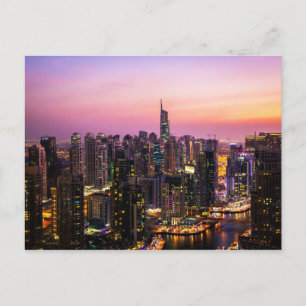 Jumeirah Lake Towers, Dubai, United Arab Emirates Postcard