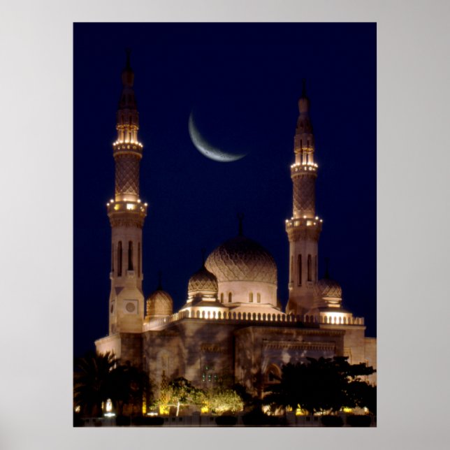 Jumeirah Mosque Poster (Front)