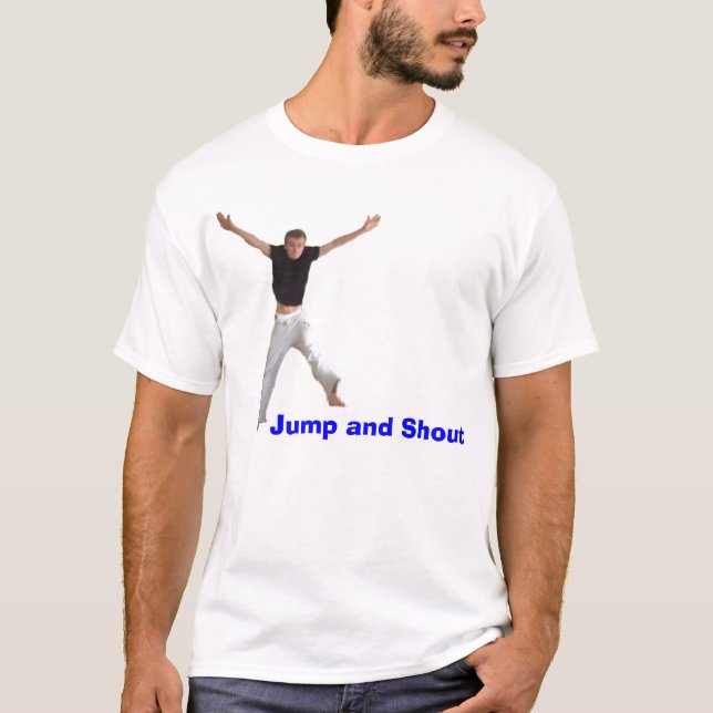 Jump and Shout T-Shirt (Front)