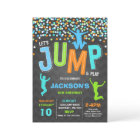 Jump Birthday Invitation Jump Trampoline Party