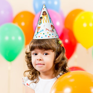 Jump Bounce Play Trampoline Park Birthday  Party Hat