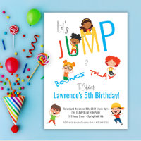Jump Bounce Play Trampoline Park Party Birthday