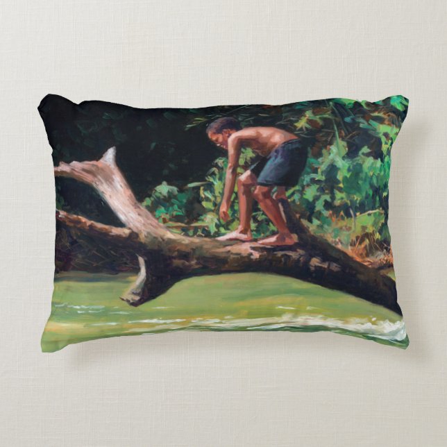 Jump Decorative Cushion (Front)