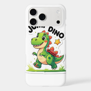 Jump Dino – Playful Cartoon Sticker