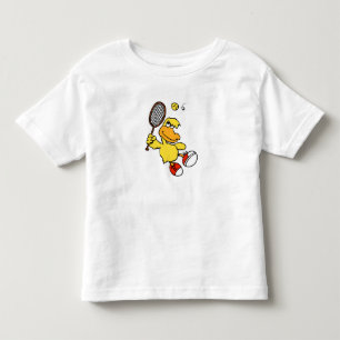 Jump Duck tennis Choose background colour Toddler T-Shirt