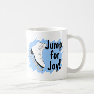 Jump For Joy Blue Skate Coffee Mug