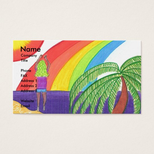 Jump for Joy! Business Card Template