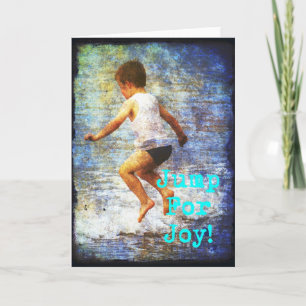 Jump For Joy Card