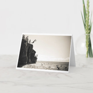 Jump Greeting Holiday Card