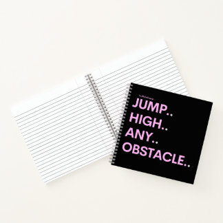 Jump High Notebook