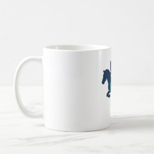 jump horse rider hunter jumper coffee mug