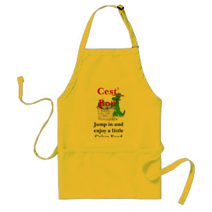Jump in and enjoy a little Cajun F... Standard Apron
