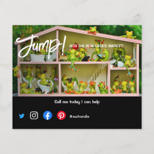 jump into the real estate market sell home frog po flyer