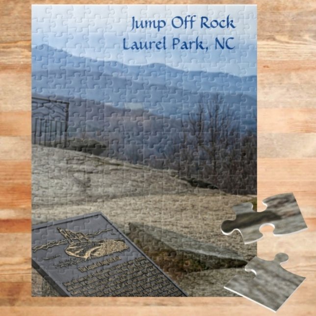 Jump Off Rock Laurel Park NC Jigsaw Puzzle (Creator Uploaded)