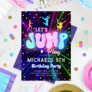 Jump Party Invitation   Trampoline Party