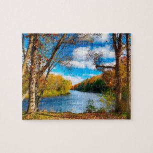 Jump River Wisconsin Jigsaw Puzzle