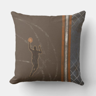 Jump Shot Basketball Pillow